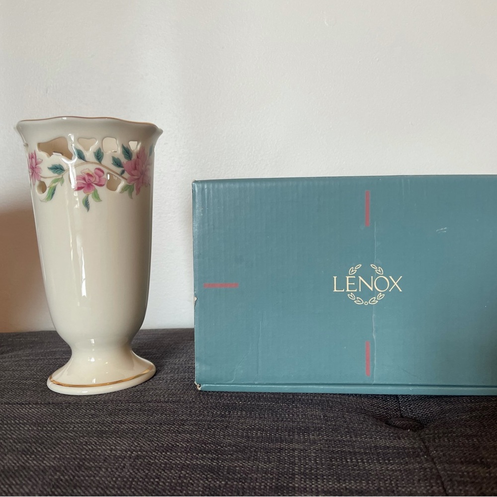 Lenox Floral Vase Brand New